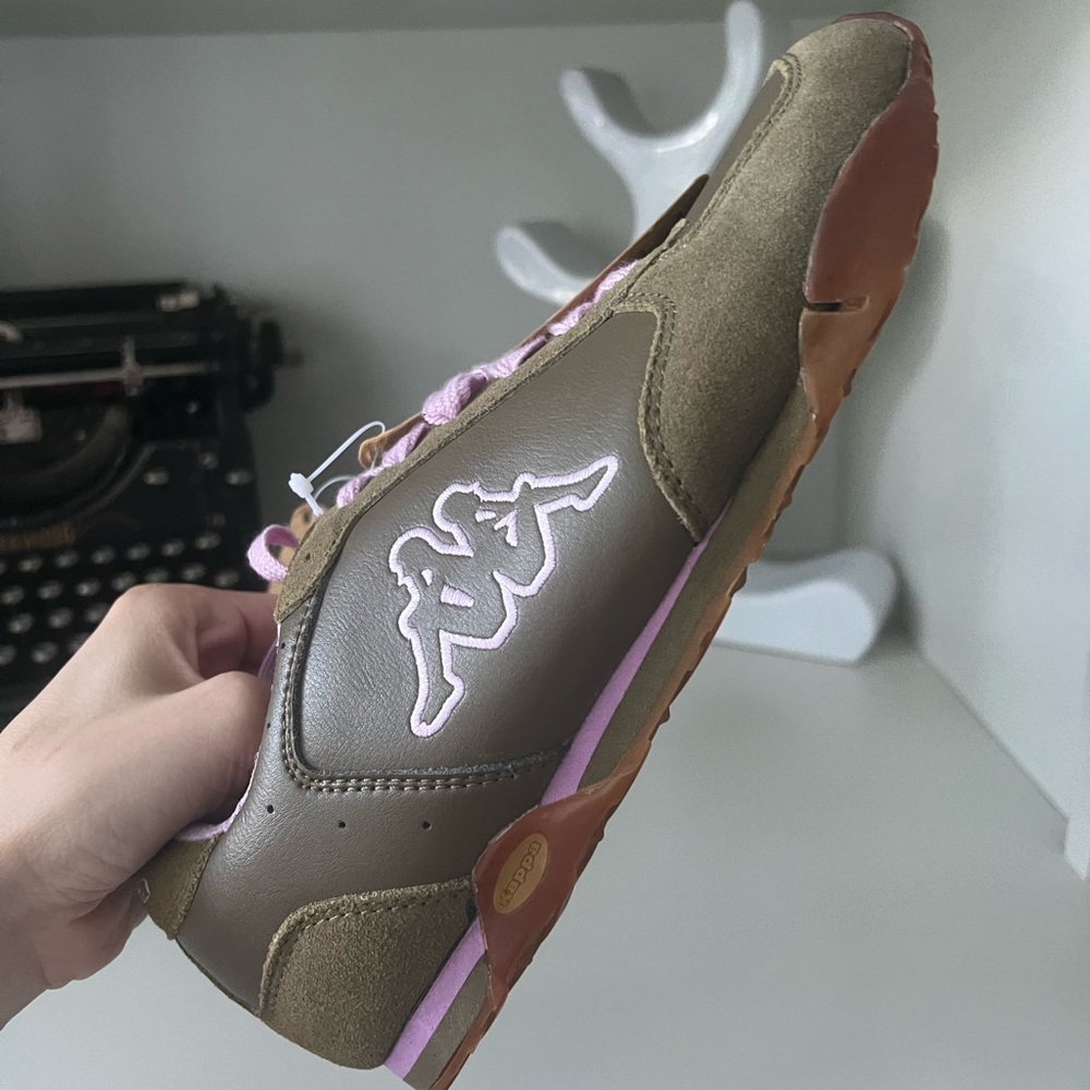 Vintage Y2K 2000’S KAPPA Olive Green Sneakers Women’s Size 7 BRAND NEW - Picture 8 of 16